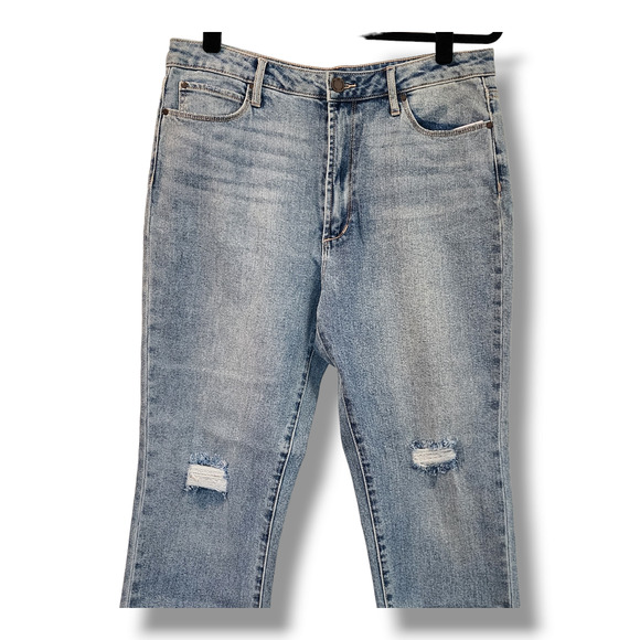 Articles of Society High-Rise Straight Leg Crop Jeans Women’s Size 31 - Picture 3 of 13